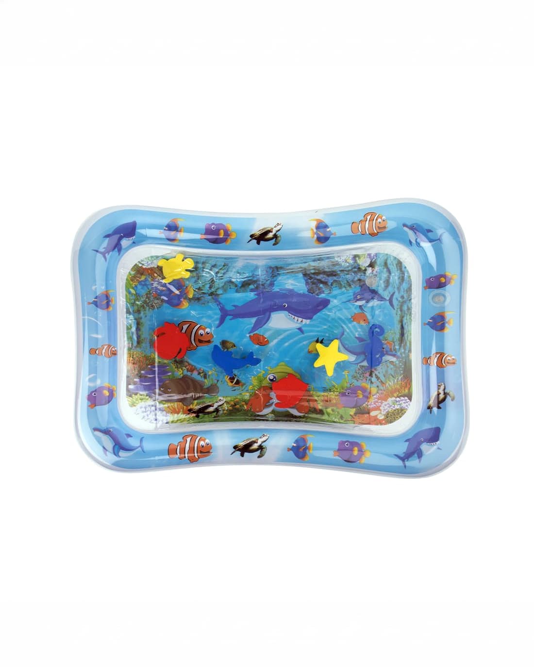 Bumtum Tummy Time Mat, 3-12M | Inflatable, Clownfish, Leak-Proof, Water Play Mat