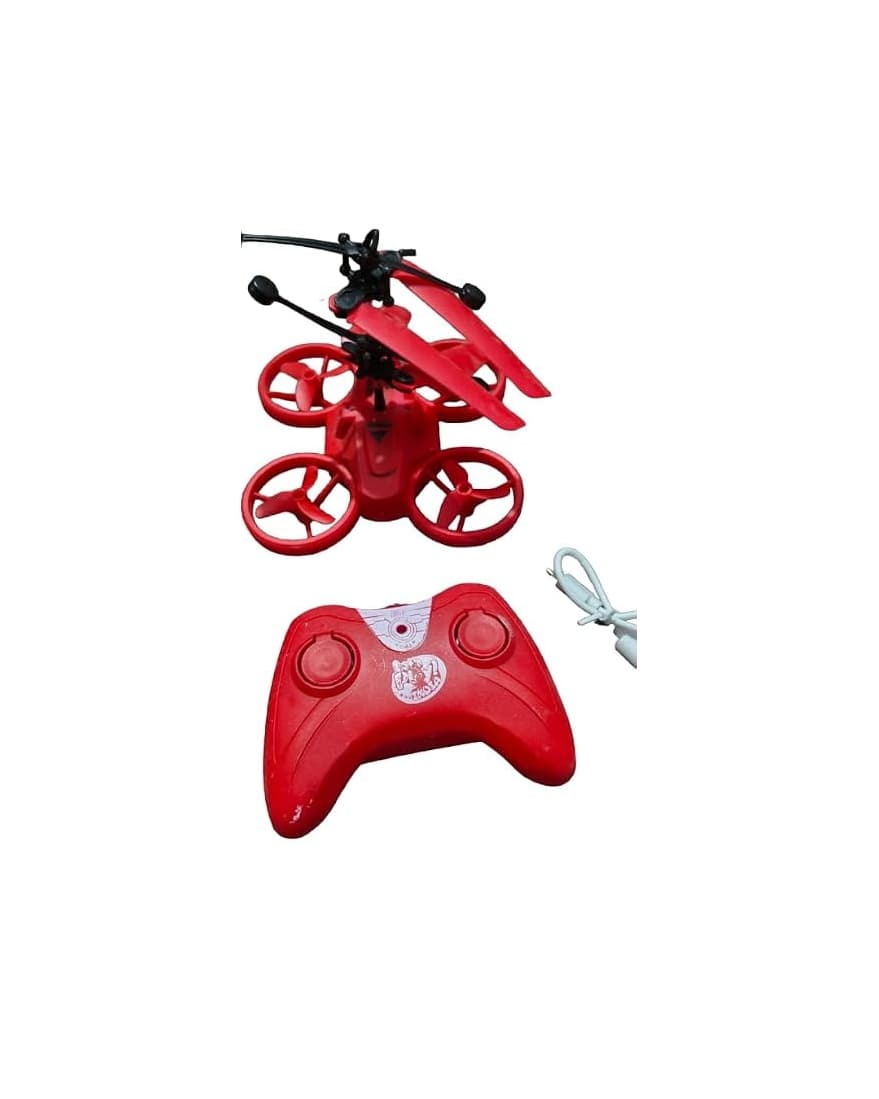 Sky Warrior RC Drone Toy for Kids Age 4+ | Easy Control Flying Drone with LED Lights & Adventure Play Fun