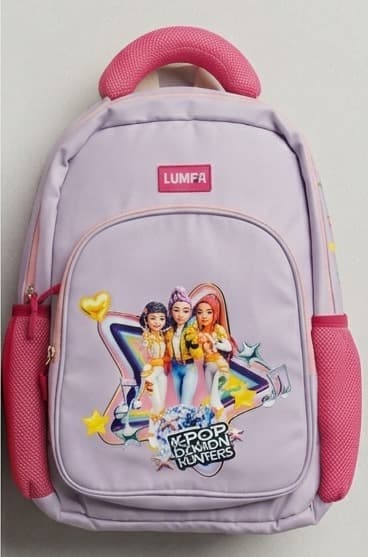 Lumea Kids School Bag | "K-Pop Demon Hunters" Print | Stylish Backpack for Kids | School, Travel & Everyday Use