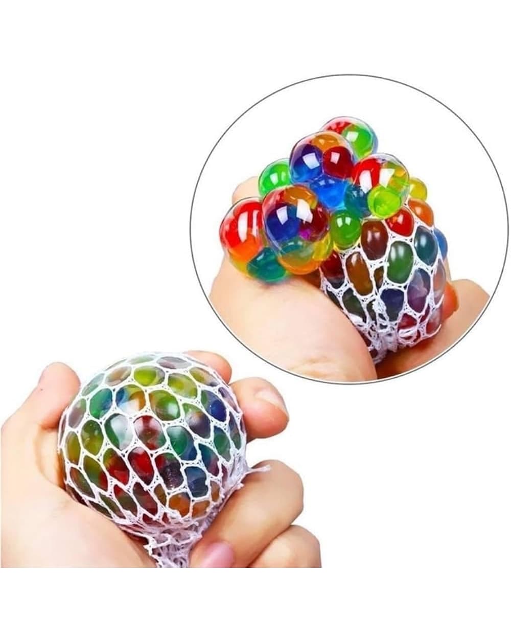 Maltose Vent Squeezy Balls Set of 12 | Pull It, Rub It, Squish It Sensory Stress Relief Toys for Kids