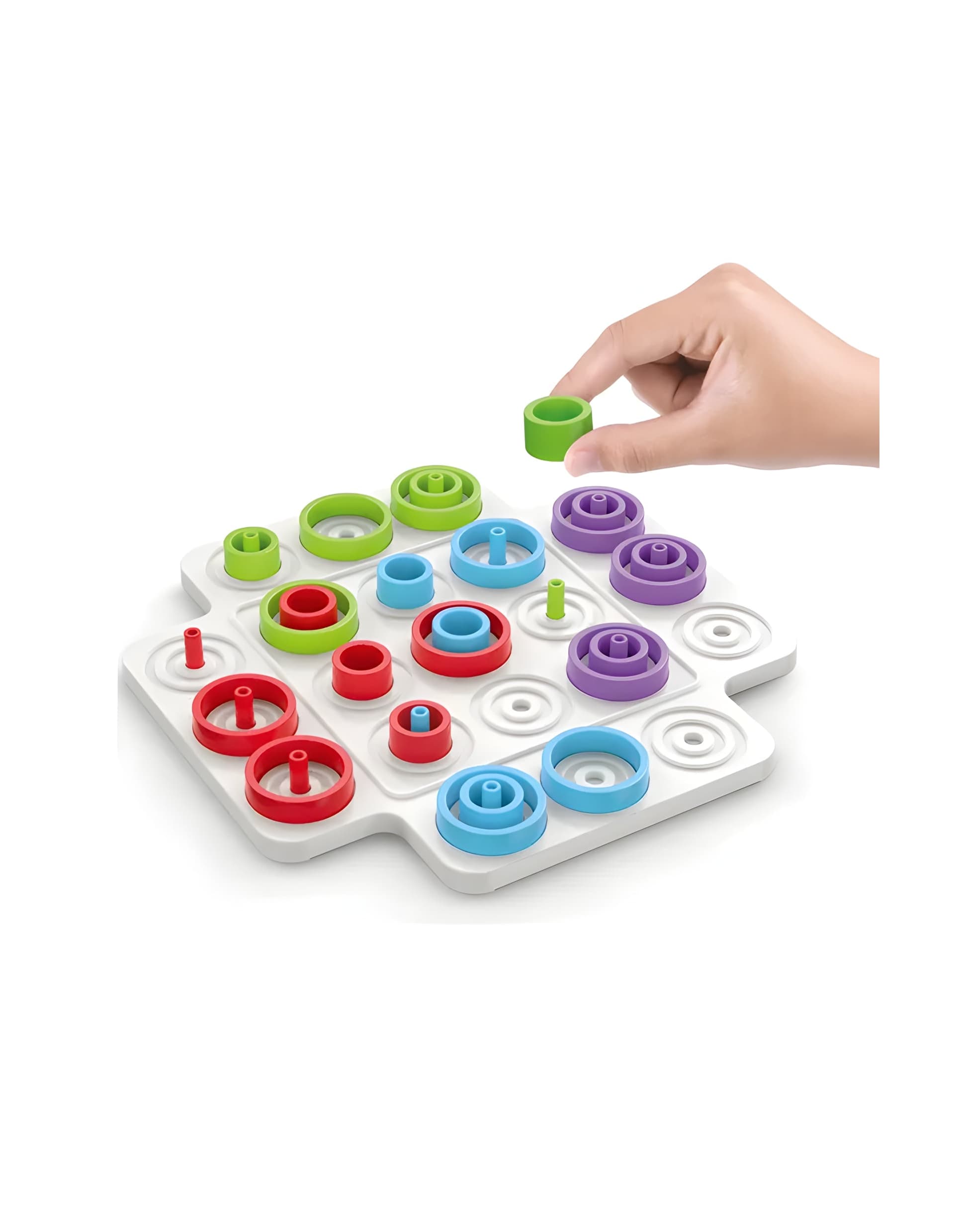 Jollyora Board Game for Kids Teens Adults Family Fun Brain Game Mind Strategy Board Game- PACK OF 1- COLOR MAY VARY