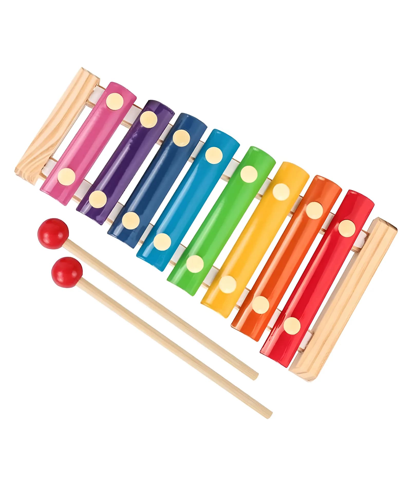 Jollyora Educational Xylophone - Colorful Musical Instrument for Kids | Pack of 1 | Colour May Vary.
