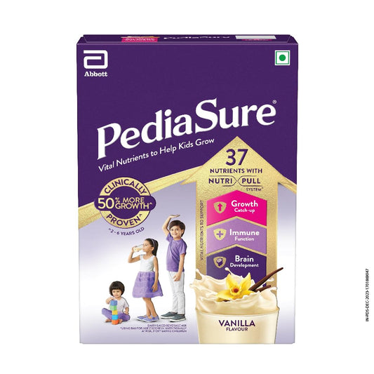 Pediasure Nutritional Drink Powder – 375g, Vanilla | Scientifically Designed Nutrition to Support Kids Growt