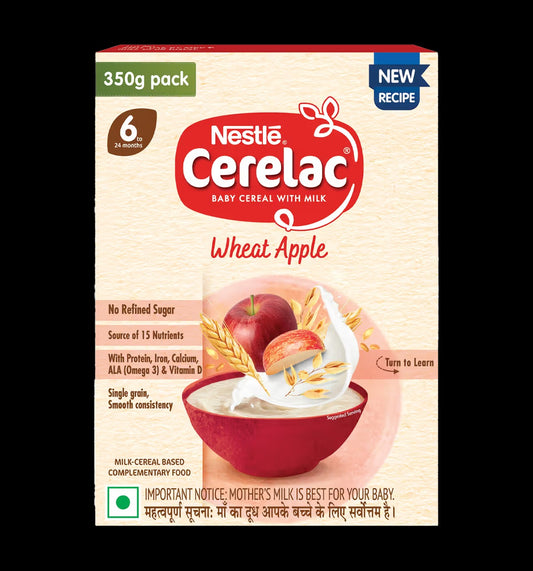 Nestlé CERELAC Baby Cereal with Milk (350g): Nutritious Meal for Babies Aged 6 to 24 Months