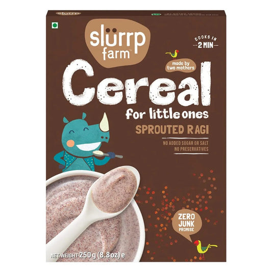 Slurrp Farm Sprouted Ragi Baby Cereal – 250 g