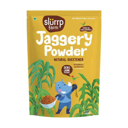 Slurrp Farm Jaggery Powder – Natural Sweetener, 300g