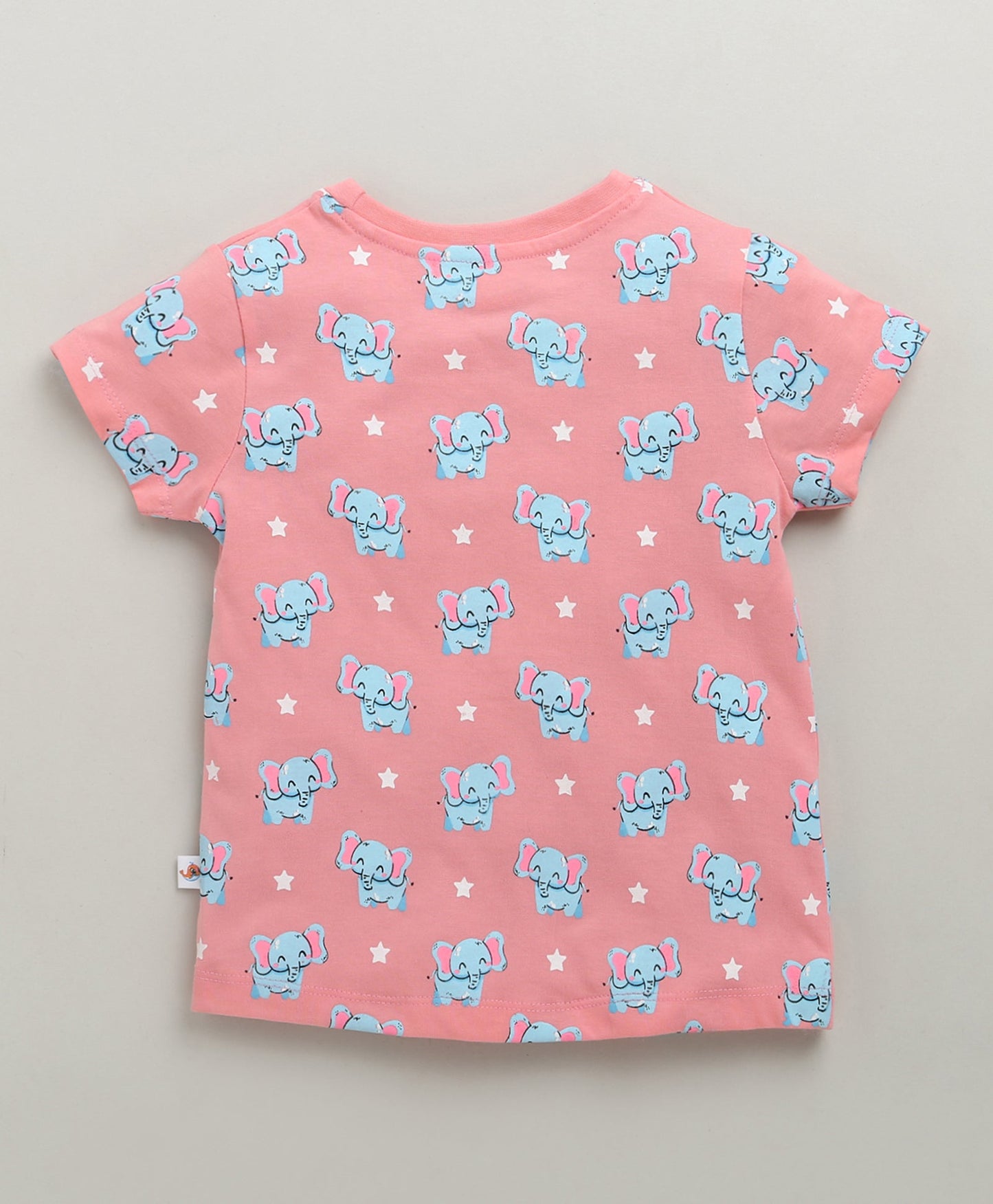 Bumzee Girls’ Printed Tee Duo – Soft Cotton, Bright Colors, Big Smiles!