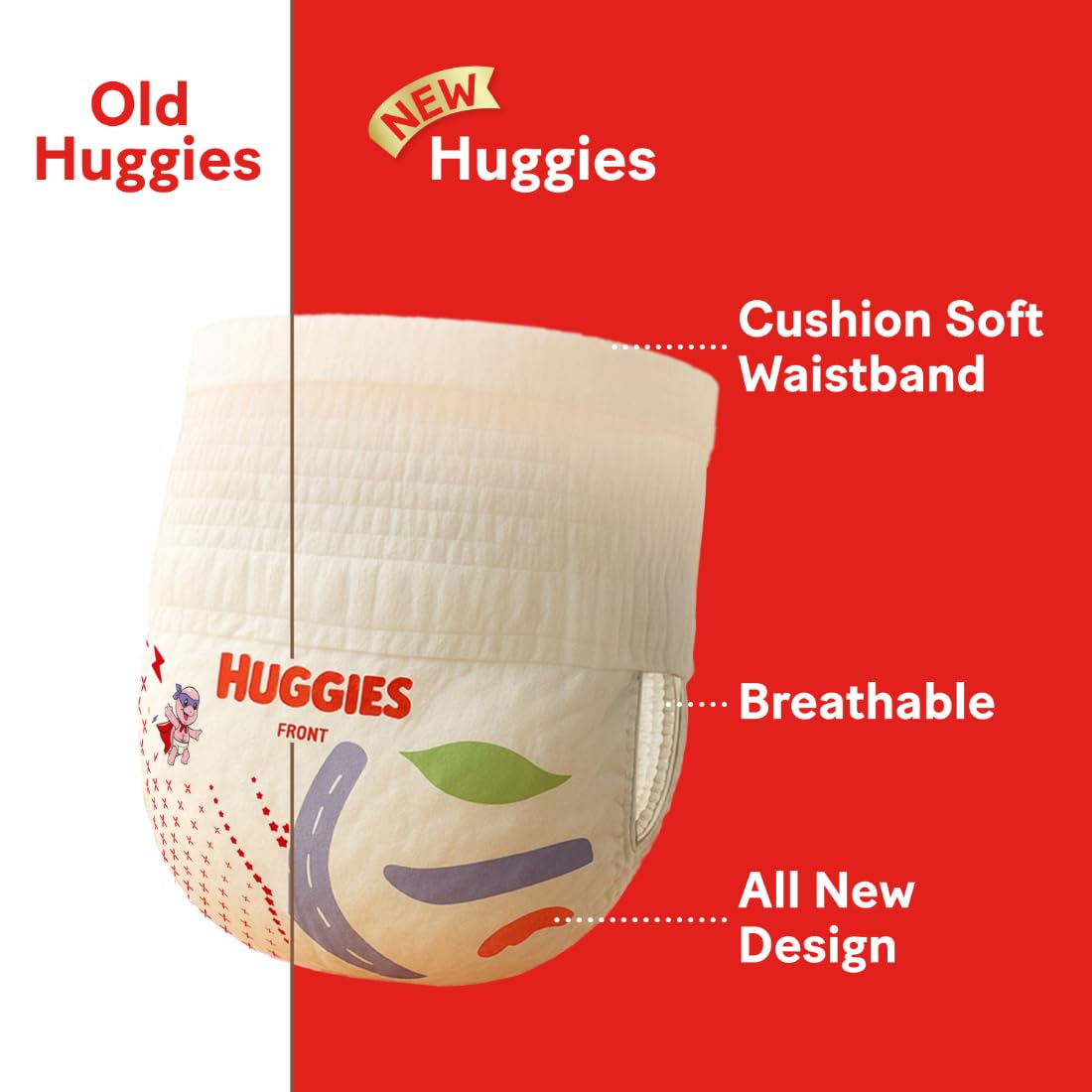 Huggies Diaper Pants - Small (S) Size (4-8 kg), Pack of 86