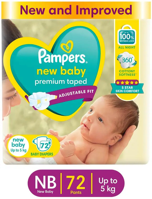 Title: P&G Pampers Diaper Pants , Adjustable Fit, Suitable for All Skin Types - 72 Pcs