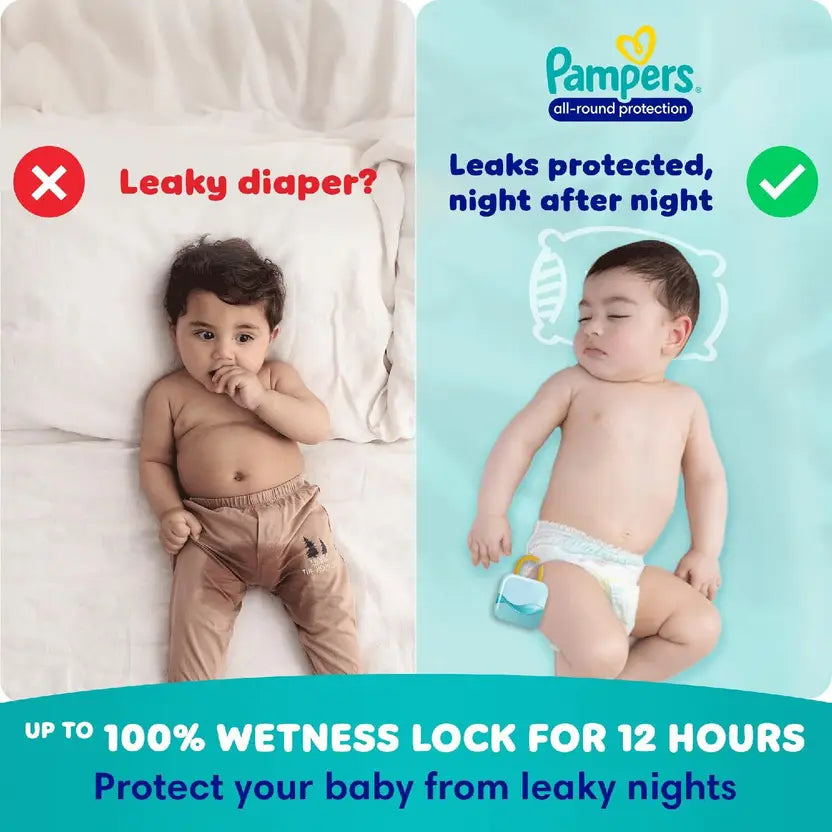 P&G Pampers Diaper Pants, Comfortable Fit, Suitable for All Skin Types - 68 Pcs