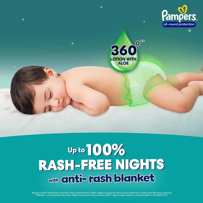 P&G Pampers Diaper Pants, Comfortable Fit, Suitable for All Skin Types - 68 Pcs