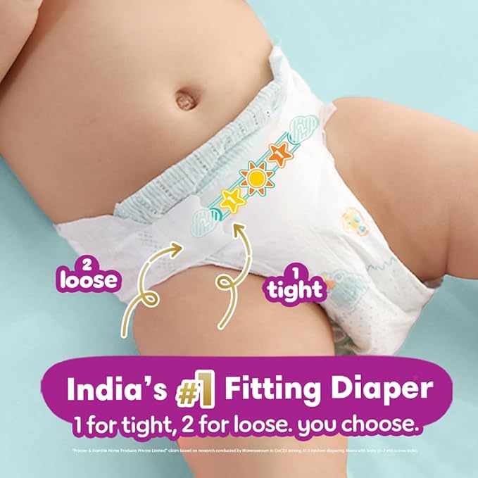 P&G Pampers Diaper Pants , Comfortable and Gentle for All Skin Types - 92 Pcs