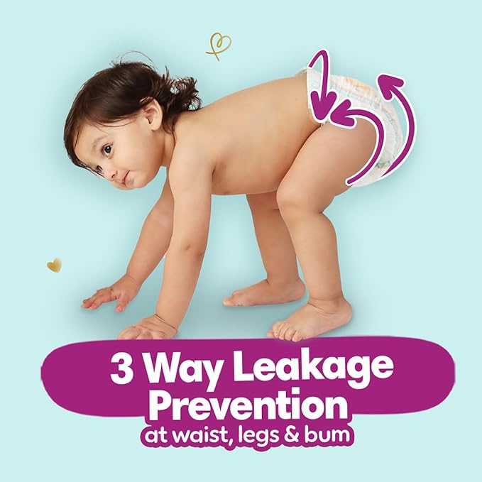 P&G Pampers Diaper Pants , Comfortable and Gentle for All Skin Types - 92 Pcs