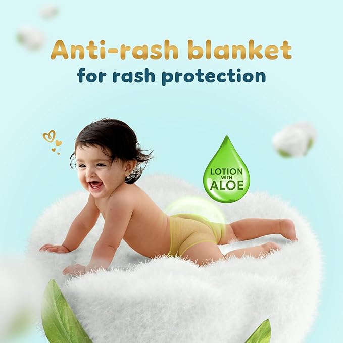 P&G Pampers Diaper Pants, Cottony Softness, Suitable for All Skin Types - 54 Pcs