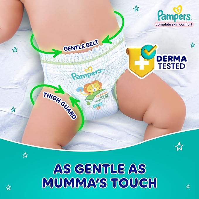 P&G Pampers Diaper Pants, Anti Rash Blanket, Suitable for All Skin Types - 42 Pcs
