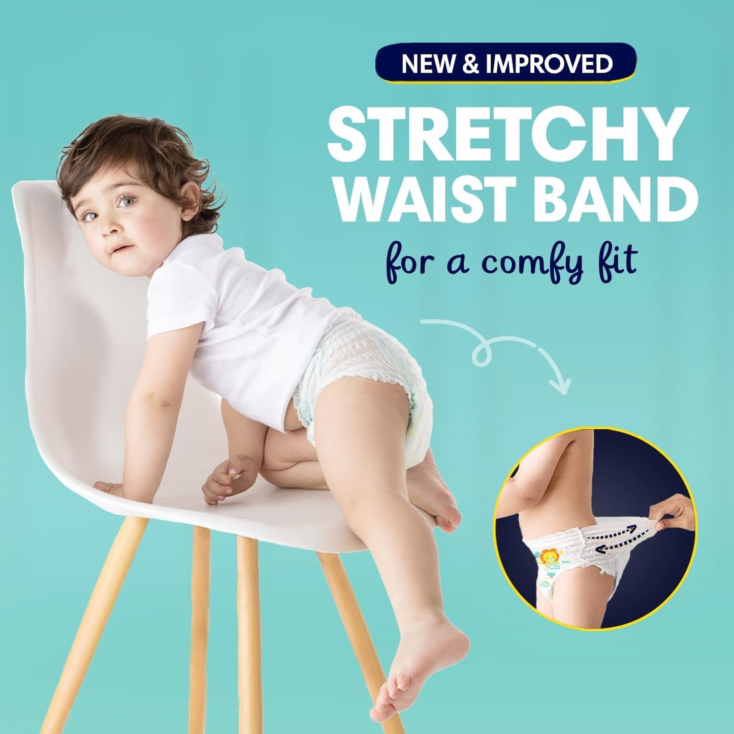 Pampers Diaper Pants XXXL (16-30 kg) | 22 pcs | Anti-Rash & Aloe Vera