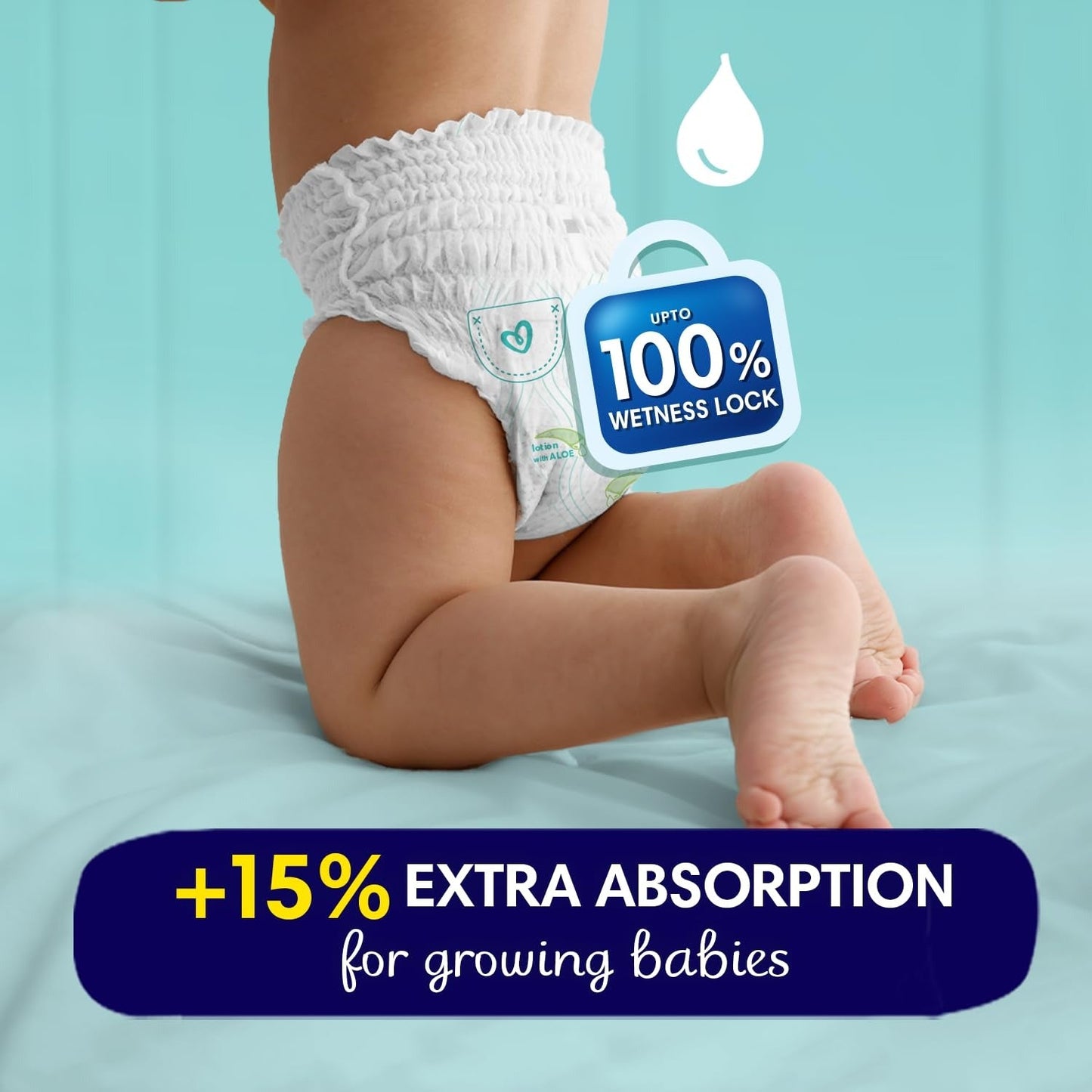 Pampers Diaper Pants XXXL (16-30 kg) | 22 pcs | Anti-Rash & Aloe Vera