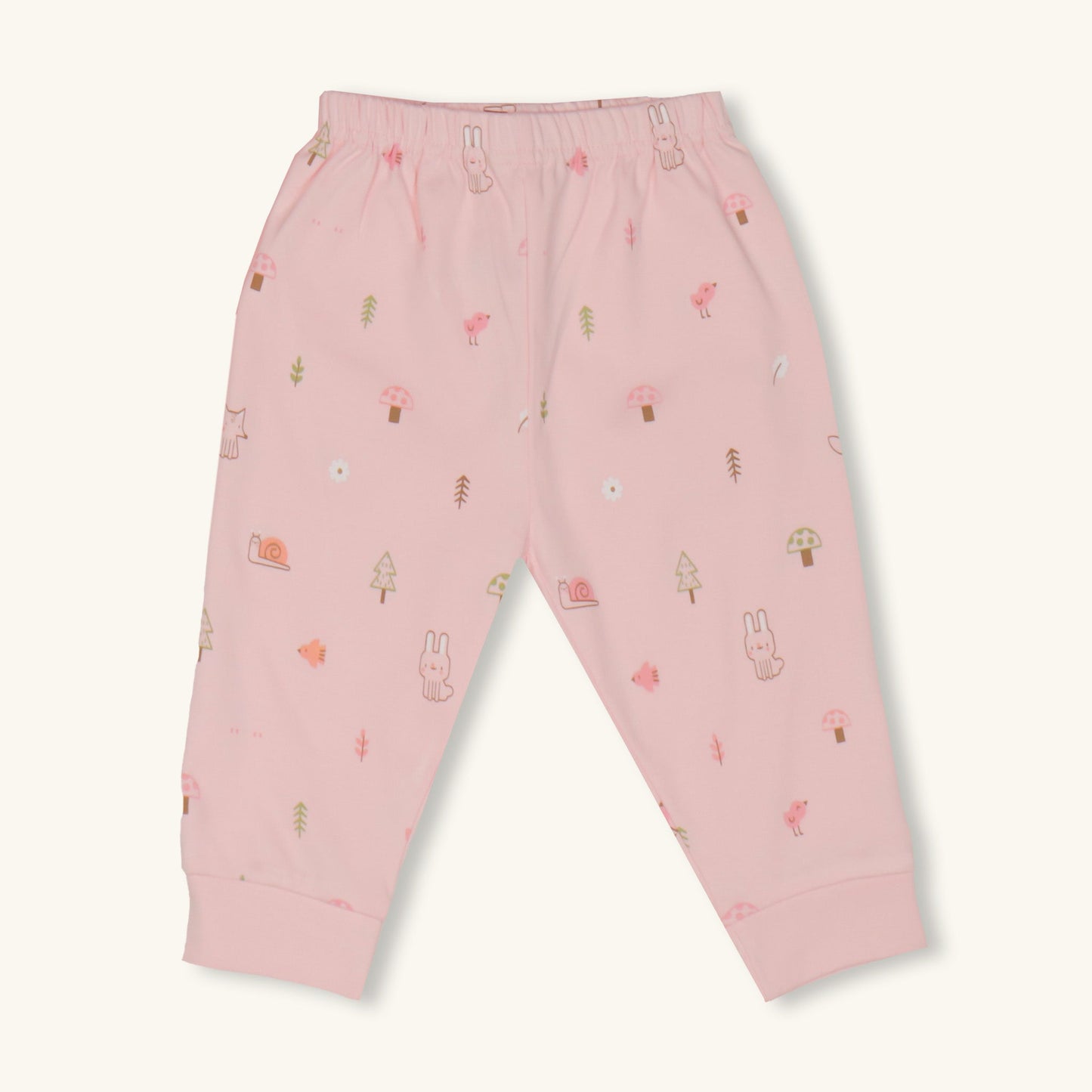 Zero Cozy Snuggle Friends Pyjama Set Warm Animal Adventure in Pink!