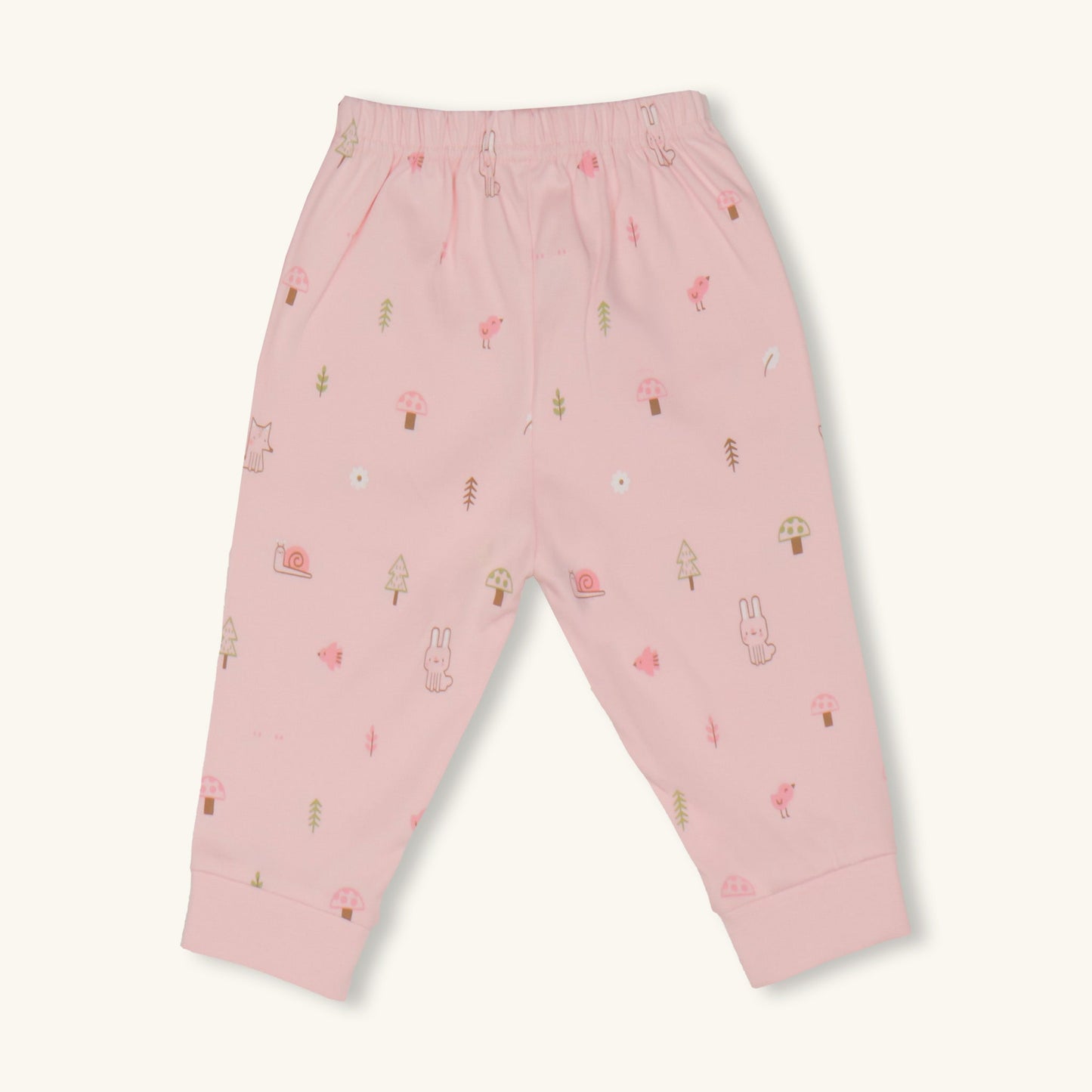 Zero Cozy Snuggle Friends Pyjama Set Warm Animal Adventure in Pink!