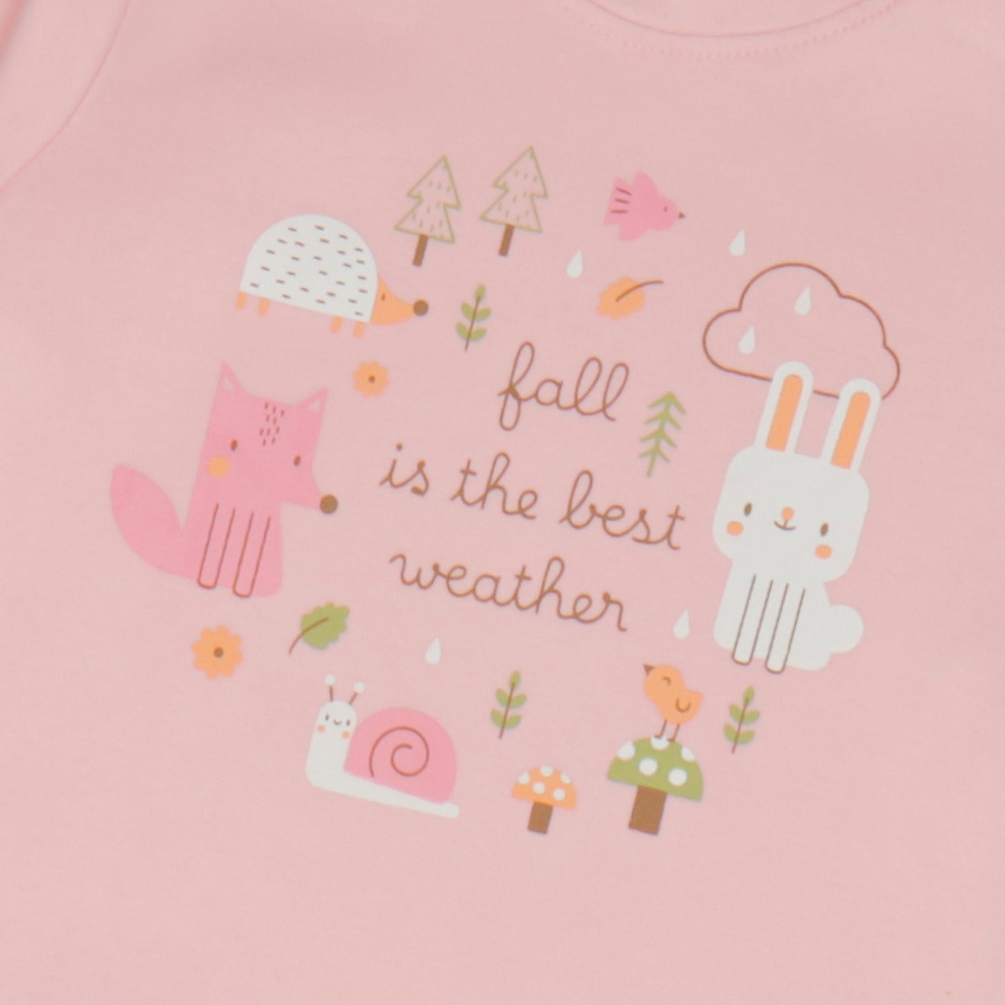 Zero Cozy Snuggle Friends Pyjama Set Warm Animal Adventure in Pink!