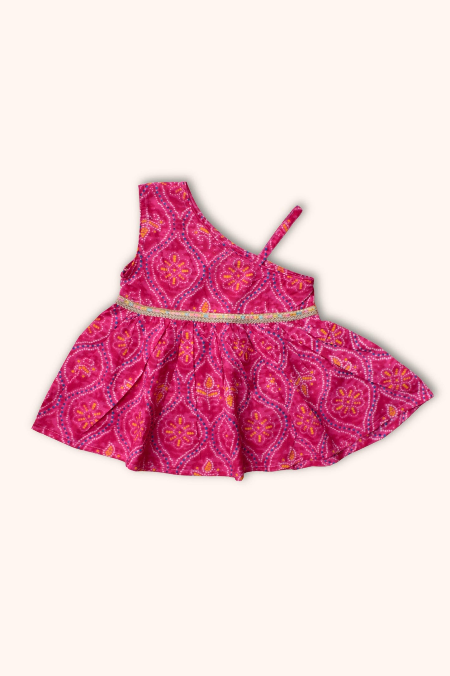 Girls' Saavan Pure Cotton Ethnic Set – Traditional Outfit for Festivals & Special Occasions