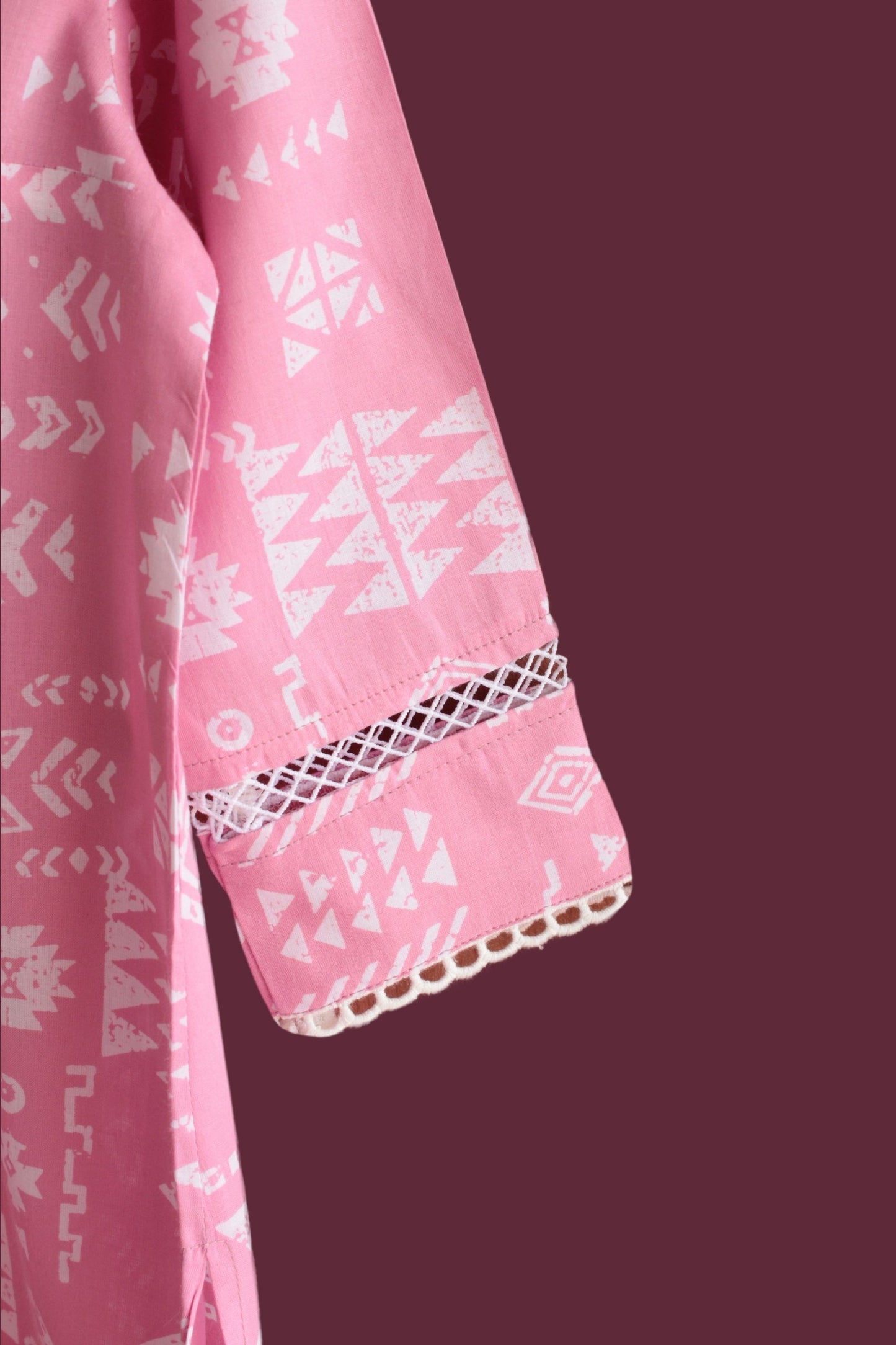 Girls' Bahara Pure Cotton Clothing Set – Soft, Stylish & Perfect for Everyday Elegance