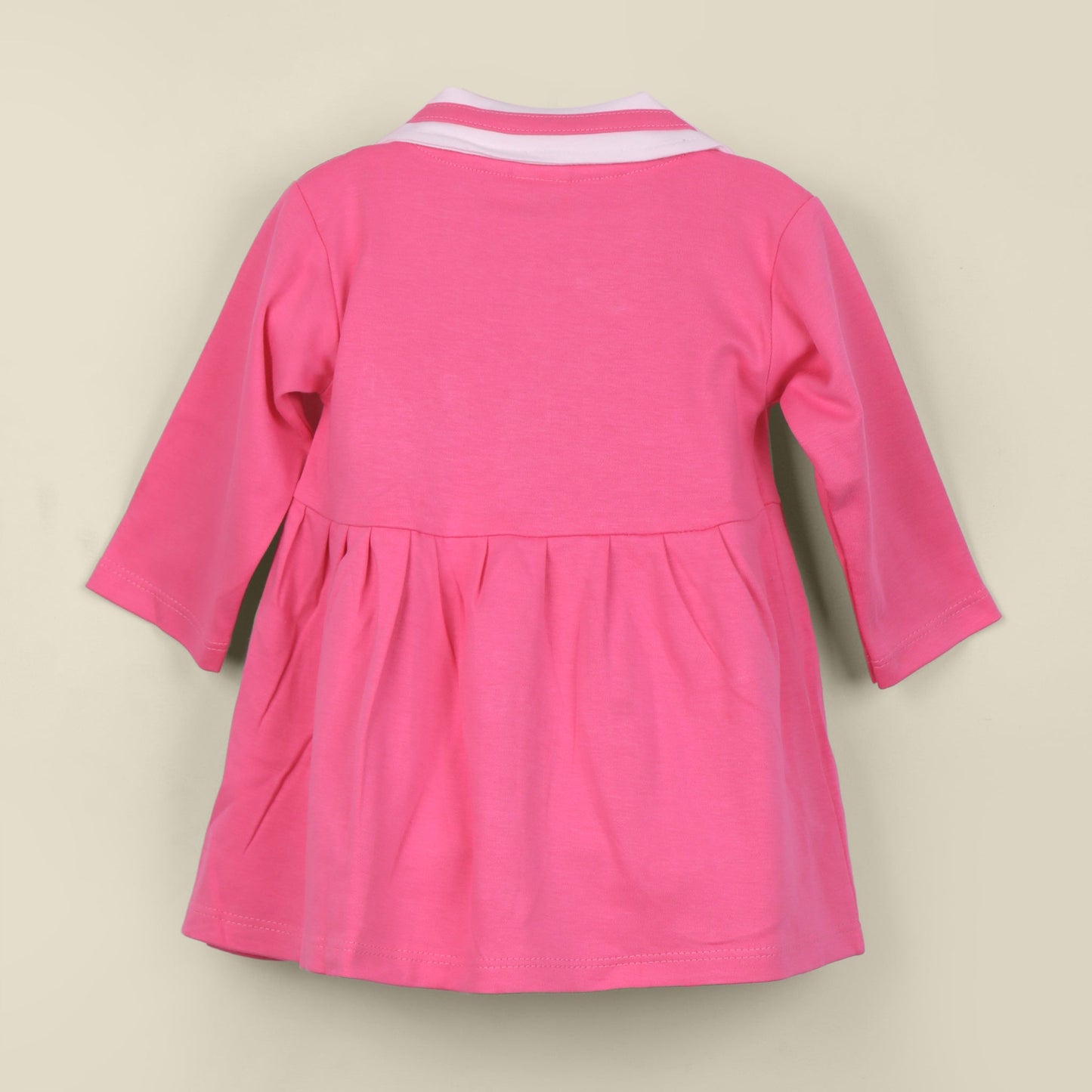 Piu’s soft cotton frock & leggings: adorable Peter Pan collar and all-season stylish comfort!