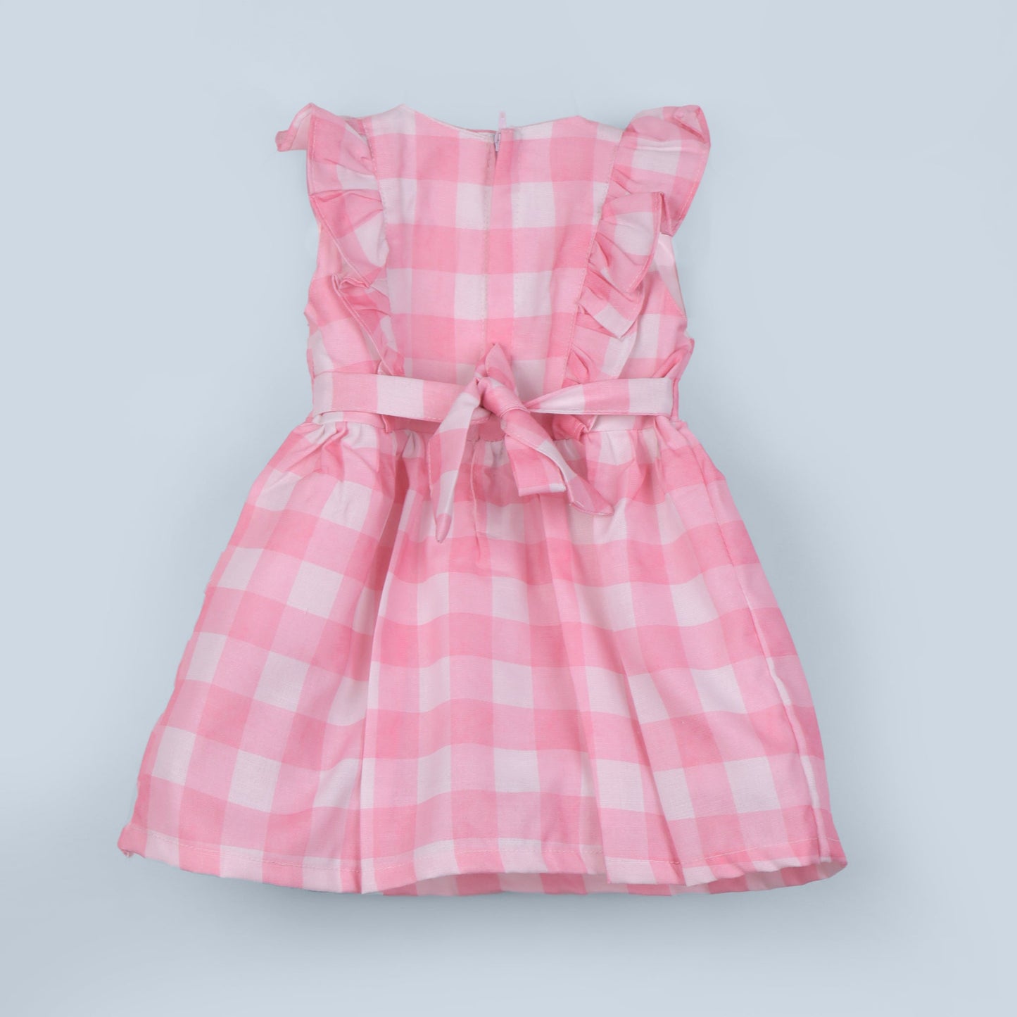 Step into festivities with A Little Pari’s embroidered frock—perfect for fashion and fun!