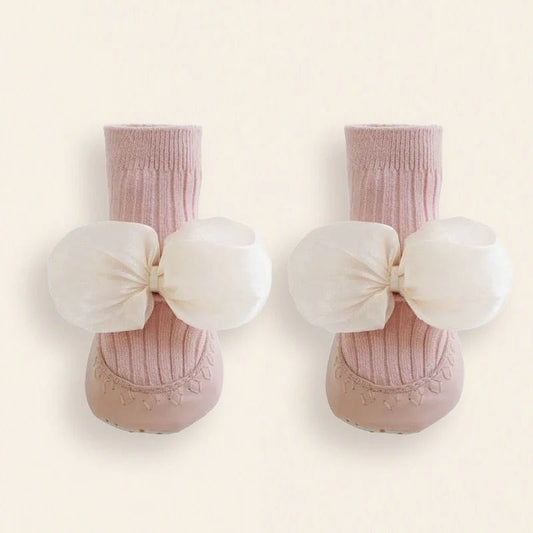 Lille Barn Stylish Socks – Pink Ankle Length with Bow