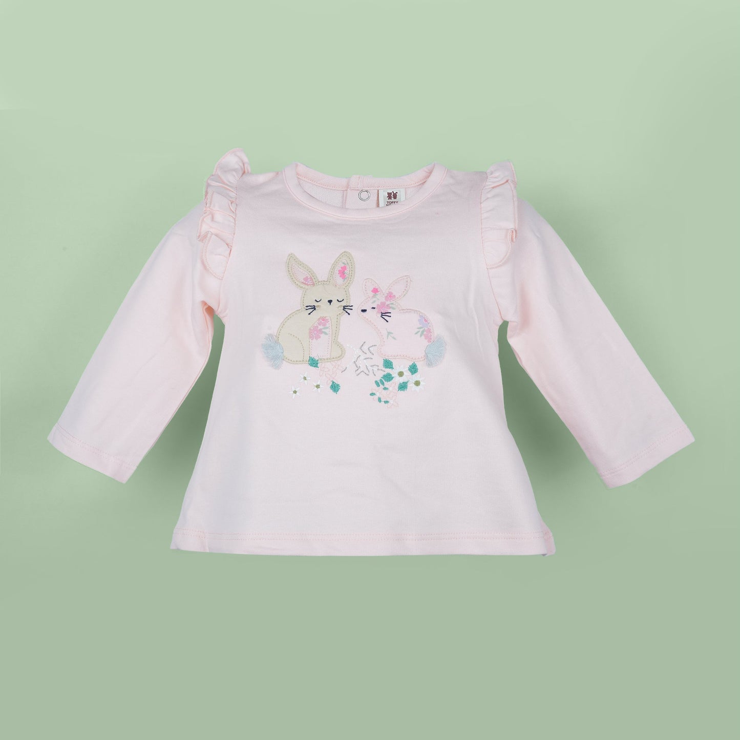 Style & Comfort – Girls’ Pink Jogger Fit Ensemble