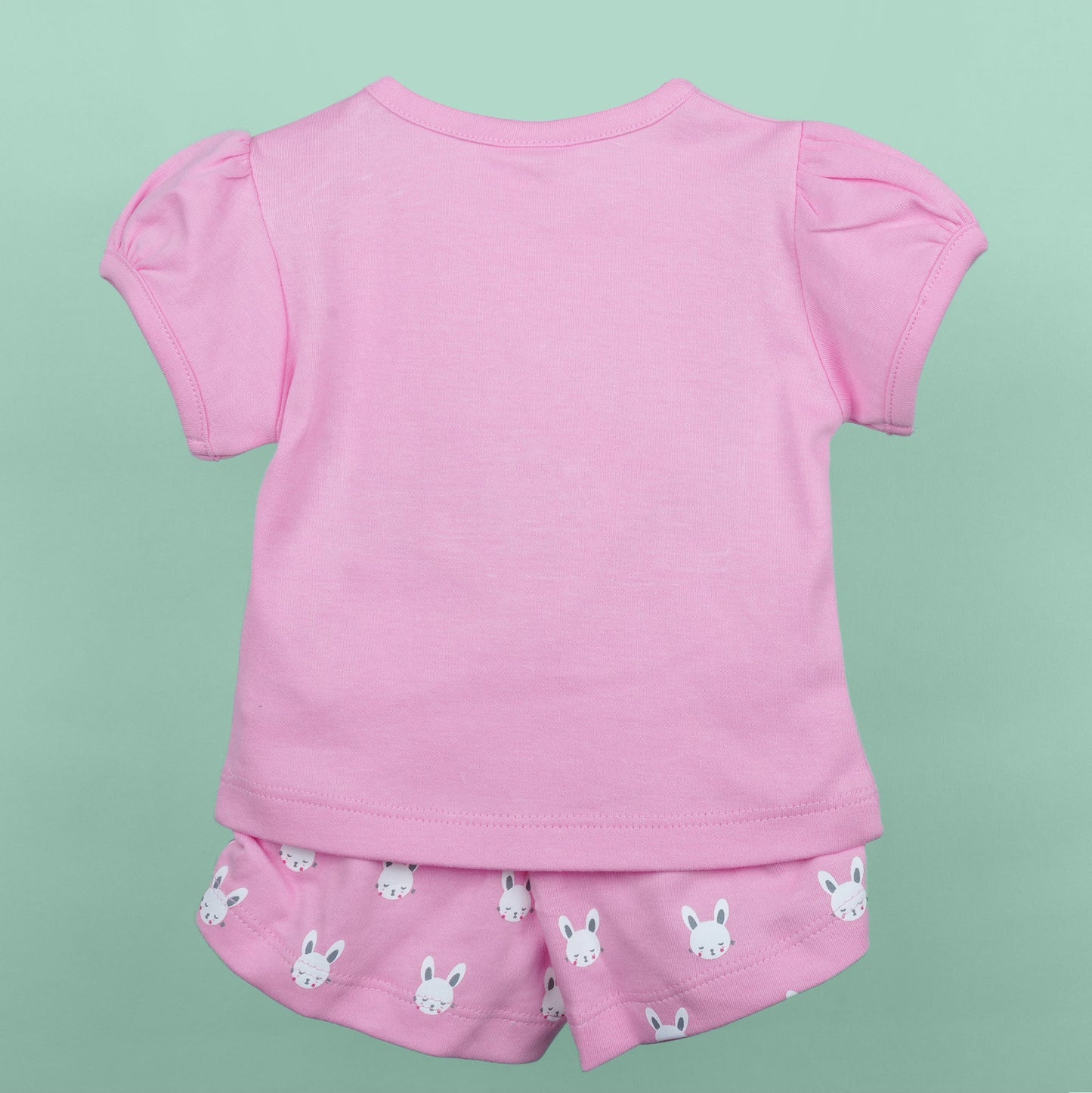 Playday Charm – Pink T-shirt & Shorts Ensemble