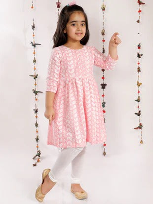 Radiant Diva – Girls’ Yellow Ethnic Wear by Vastramay