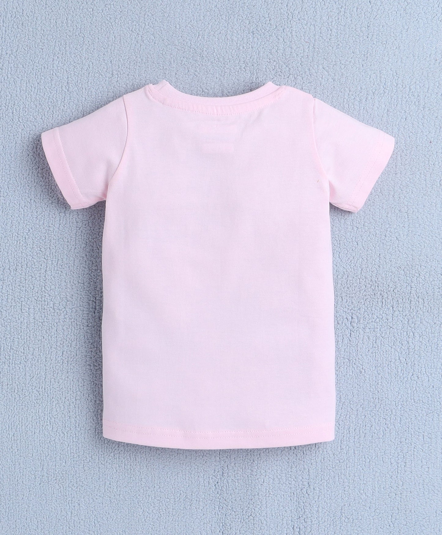 Everyday Cute – Bumzee Girls’ Cotton T-Shirt in Cherry Pink Print