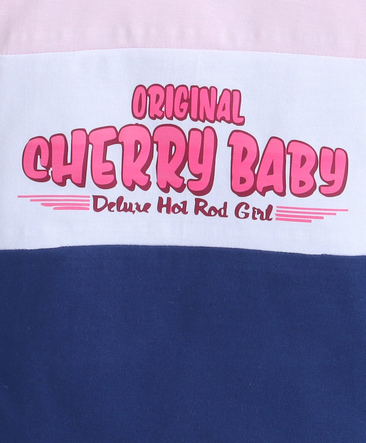 Everyday Cute – Bumzee Girls’ Cotton T-Shirt in Cherry Pink Print