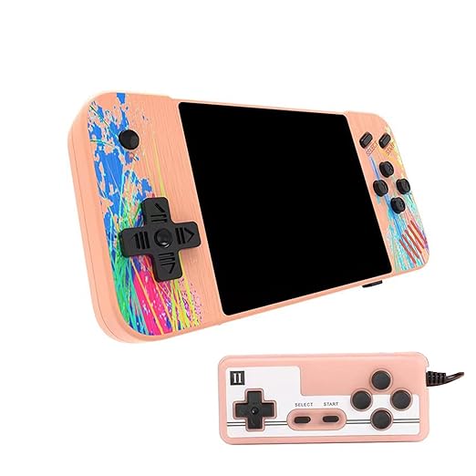 Handheld Game Console 800 in One 3.5 Inch Large Screen Retro Game Console Support for Connecting TV