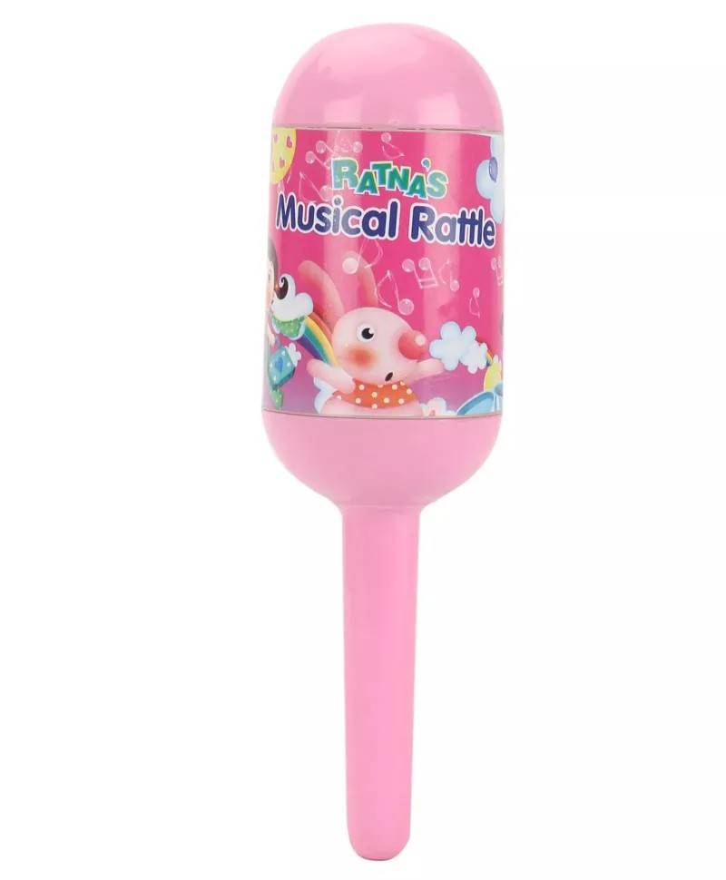 Baby Musical Touch Rattle – Pleasant Sound Toy for Newborns – Fun Early Learning Gift