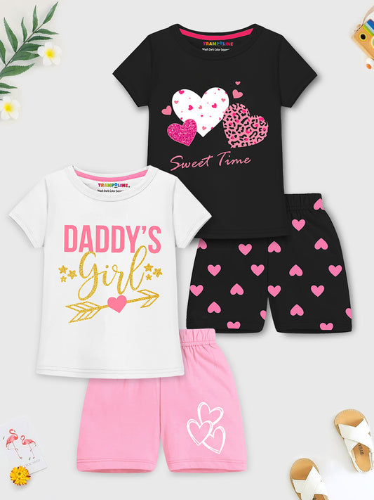 Daddy's Girl Black & White Combo