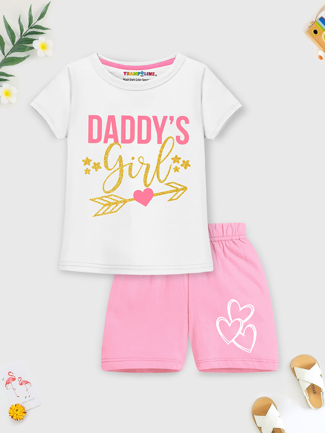 Daddy's Girl Black & White Combo