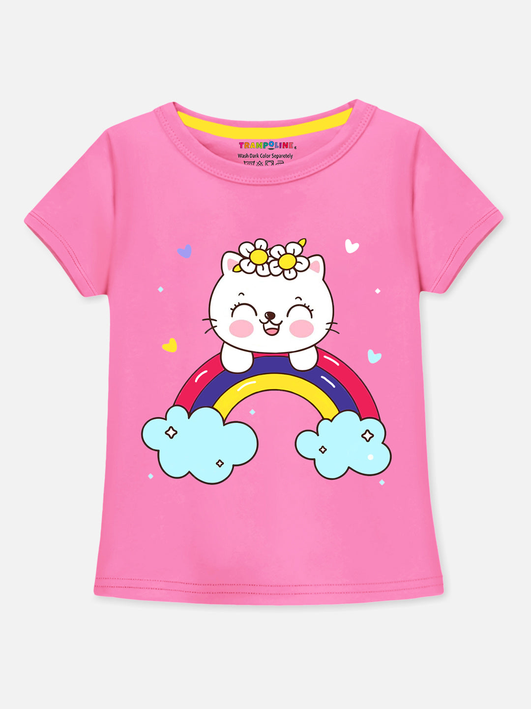 Trampoline Girl's 3-Pack 'I believe in me' T-Shirt & Shorts