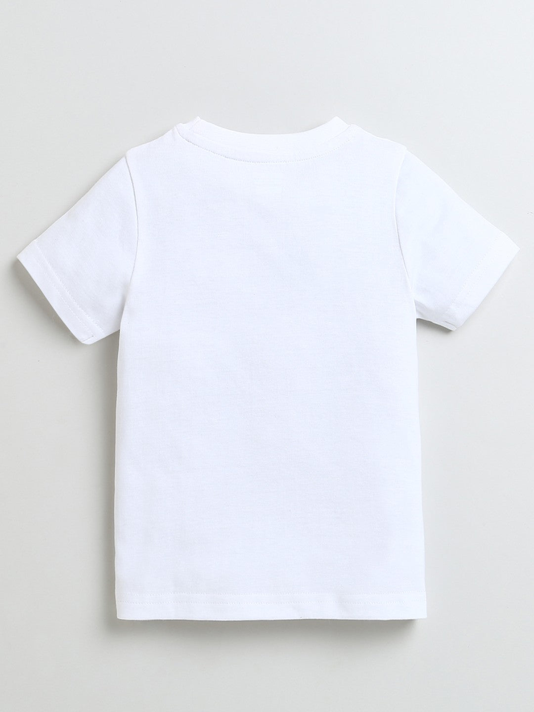 Stay comfy and cute all year with Bumzee’s girls’ T-shirt duo in white and purple prints!