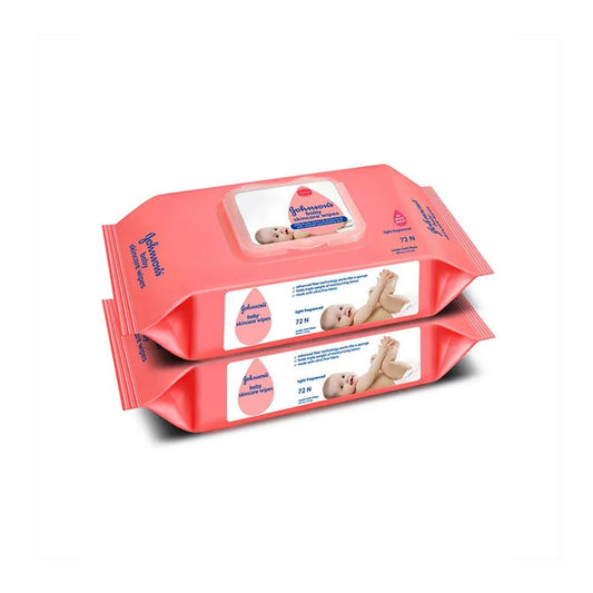 Johnson Baby Skincare Cloth Wipes 72s Twin-Pack