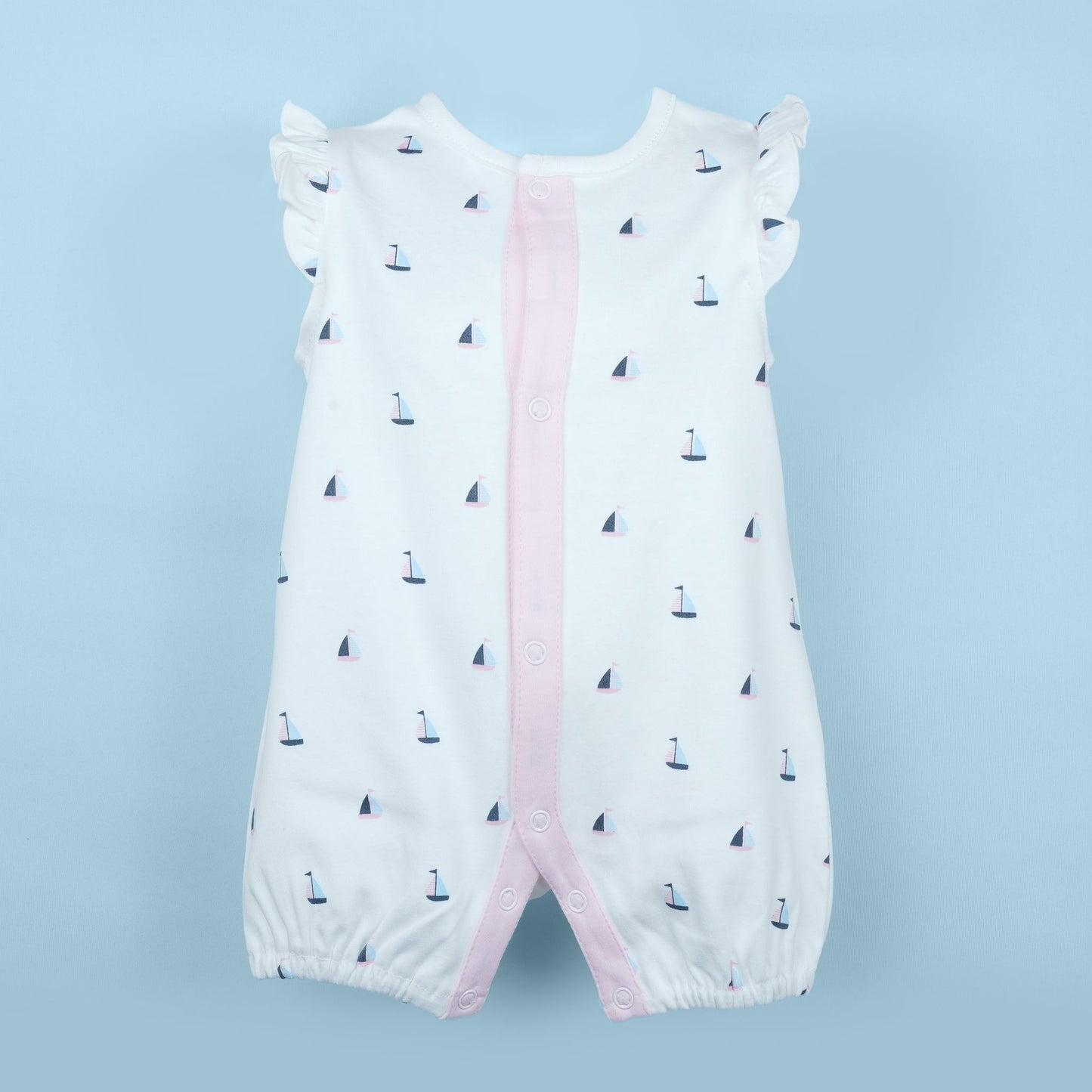 Cuddle Pair – 2-Pack Cotton Rompers for Girls