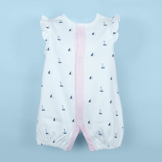 Cuddle Pair – 2-Pack Cotton Rompers for Girls