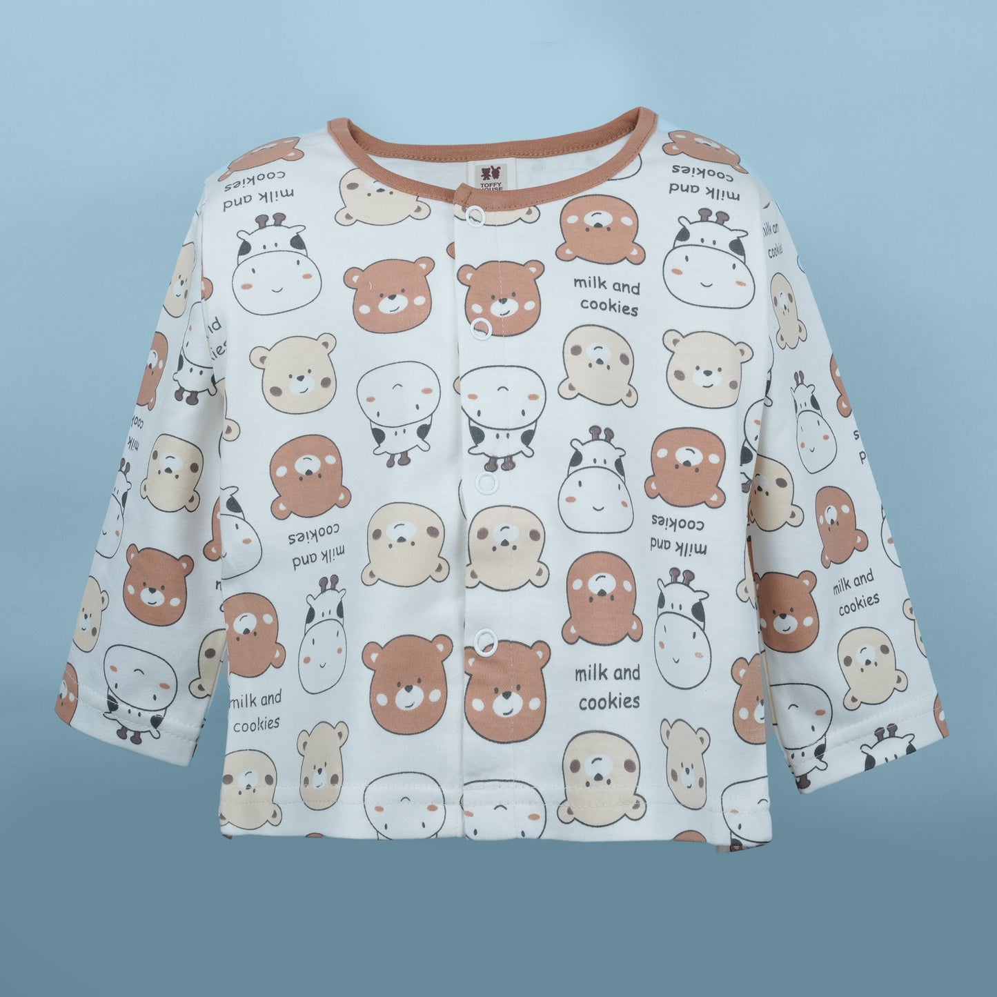 Milk & Cookies Fun: Toffyhouse Unisex T-Shirt Set