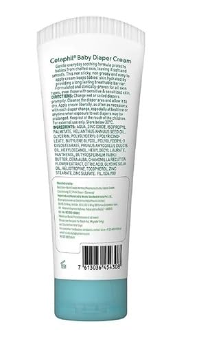 Cetaphil Diaper Rash Cream – Hypoallergenic, Gentle & Moisturizing and Suitable for All Skin Types - 70g