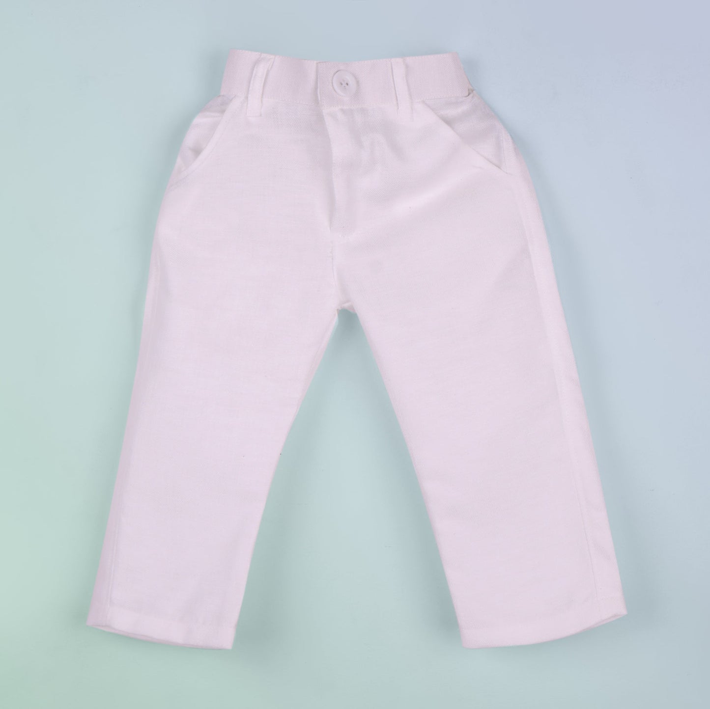 Aureate Traditional Wear for Boys – White Kurta Pyjama with Jacket