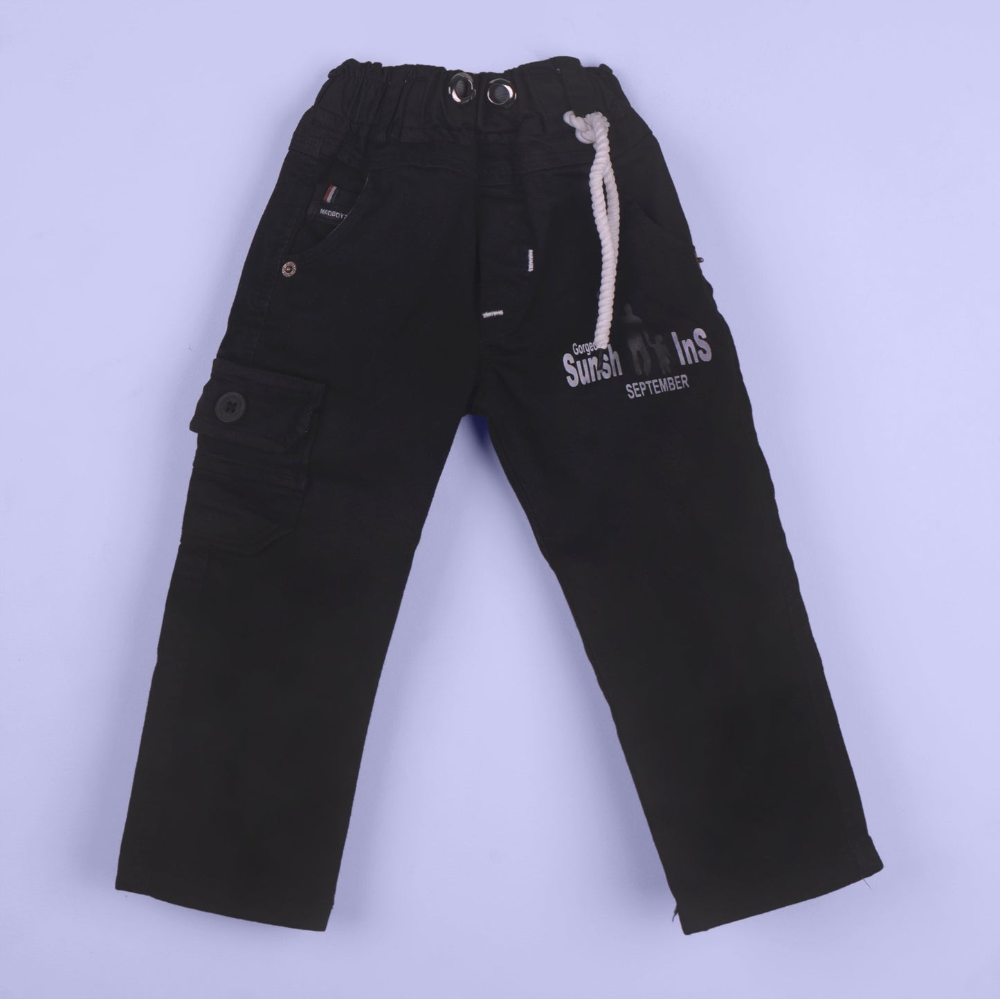 Smart Outdoor Look – Boys’ Sweatshirt & 5-Pocket Cargo Pants