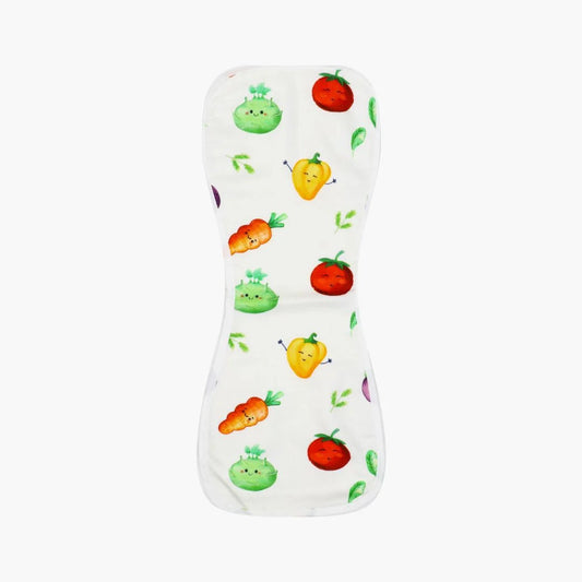Smart & Soothing: Unisex Aloe Vera Burp Cloth (1-Pack) — Essential and Machine Wash Ready.
