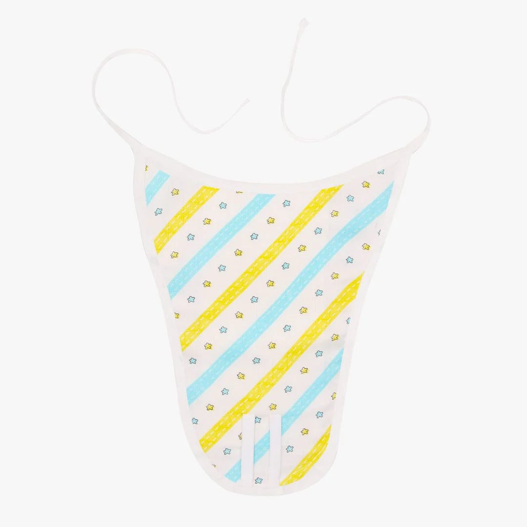 "A Toddler Thing" Gentle Cloud Cotton Nappies (3-Pack) — Hand Wash Essential Innerwear for Baby. (prints might vary)