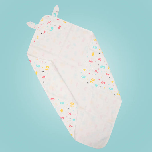 Muslin Hooded White Cap Towel